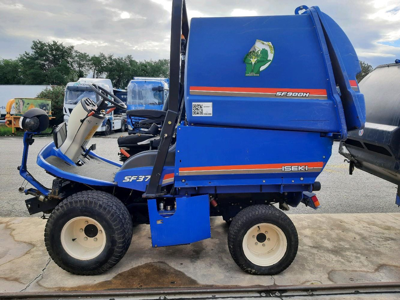 Косачка за трева ISEKI SF370: снимка 8