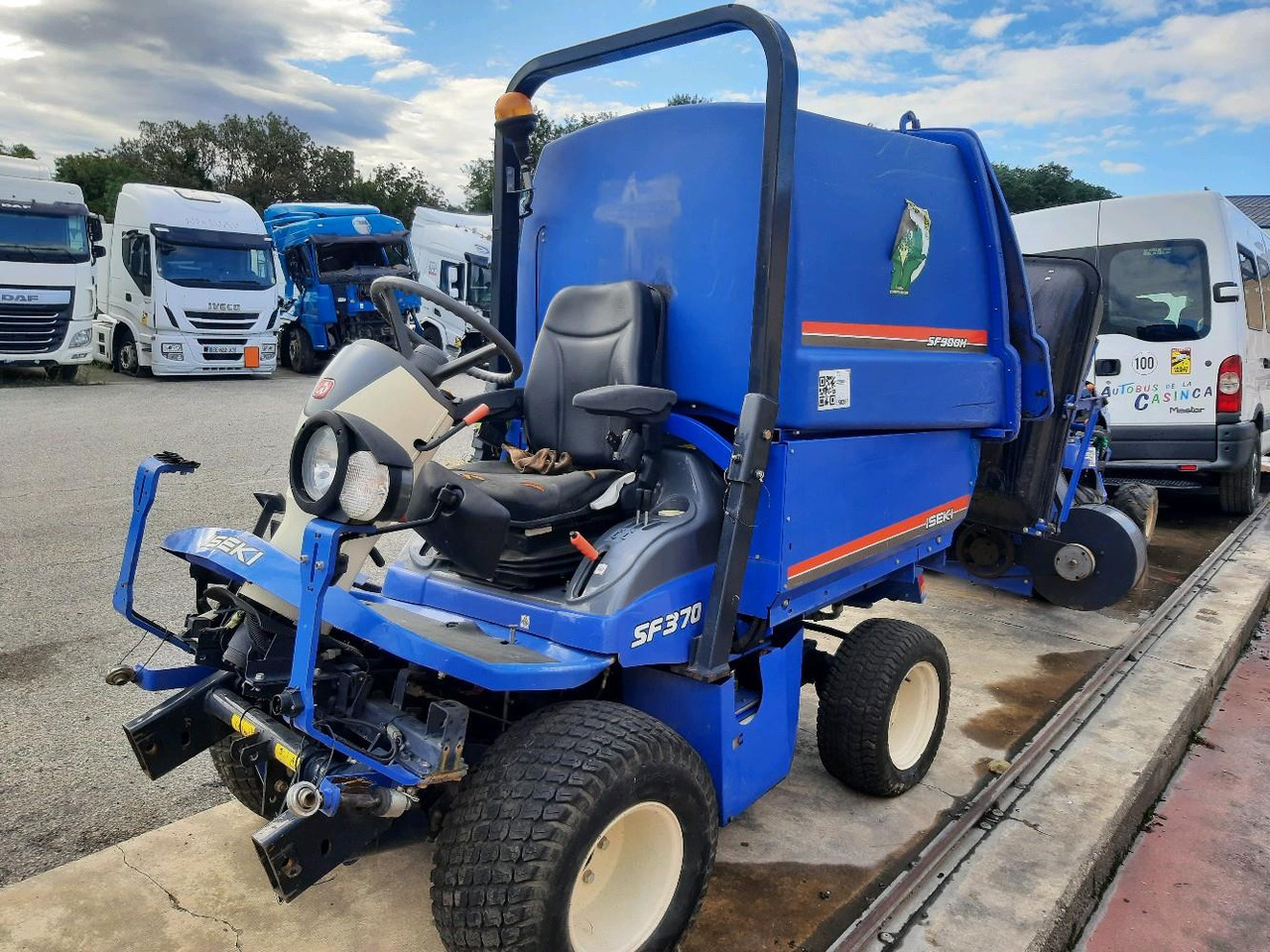 Косачка за трева ISEKI SF370: снимка 9
