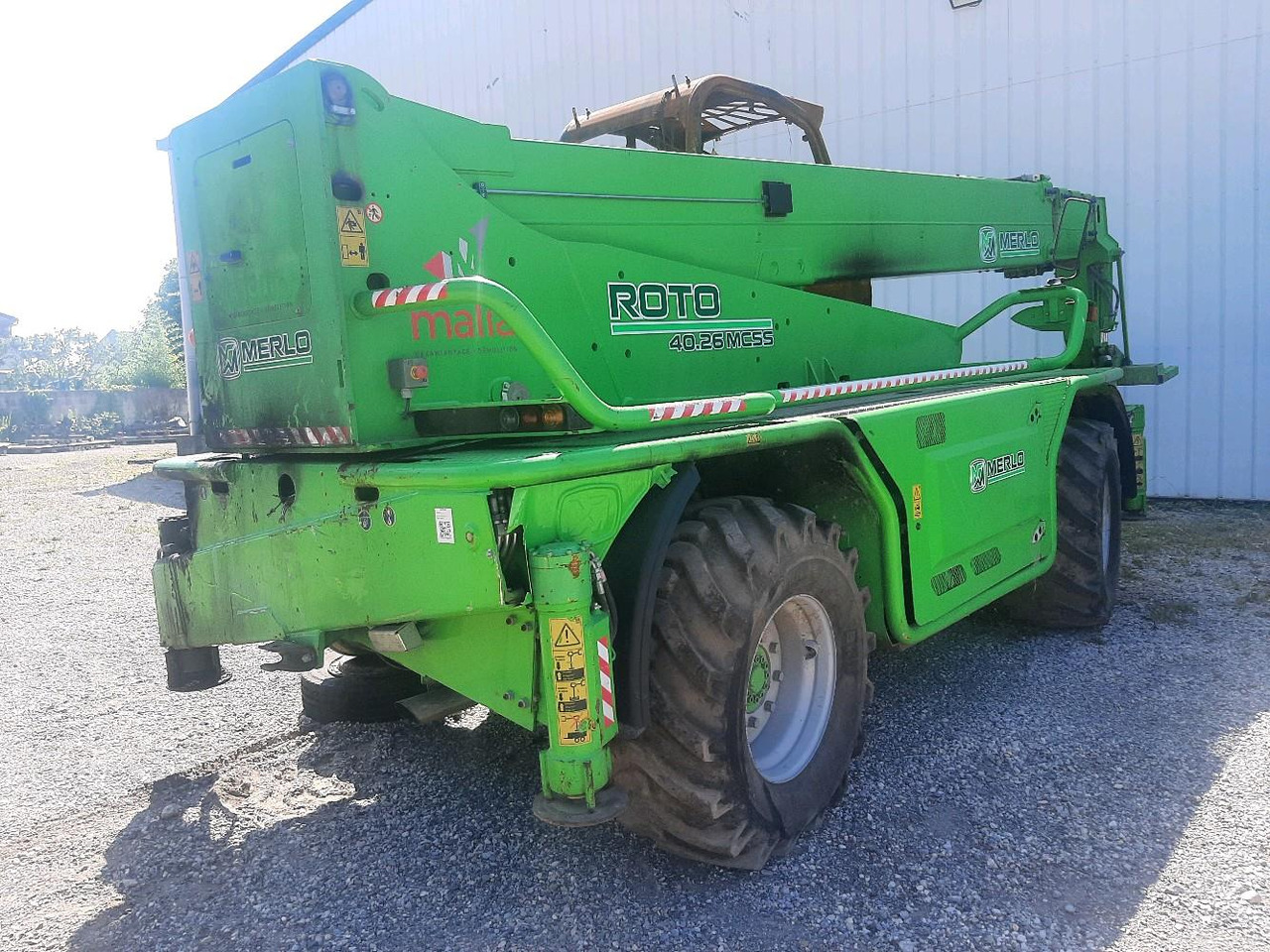 MERLO CHARGEUR TELES ROTO 40.26 MCSS - Телескопичен товарач: снимка 4 MERLO CHARGEUR TELES ROTO 40.26 MCSS - Телескопичен товарач: снимка 4