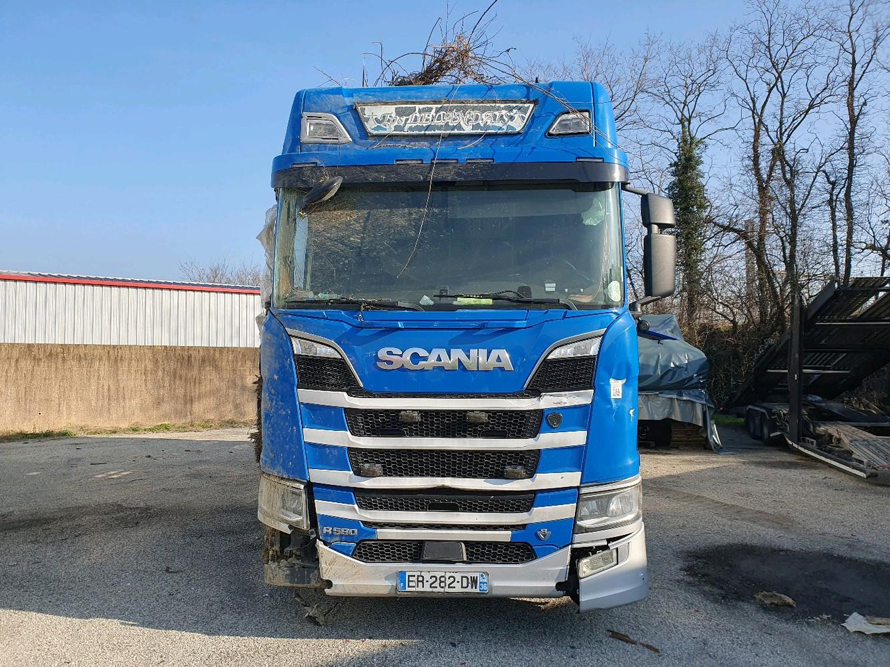 SCANIA R580 - За превоз на животни камион: снимка 2 SCANIA R580 - За превоз на животни камион: снимка 2