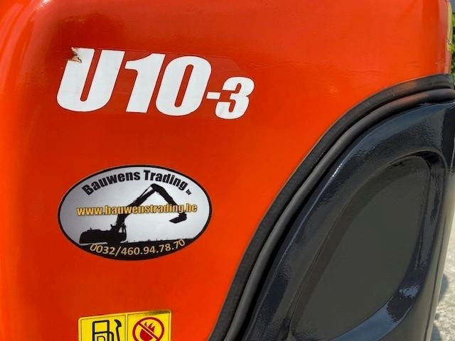 Kubota U 10 - Мини багер: снимка 5 Kubota U 10 - Мини багер: снимка 5