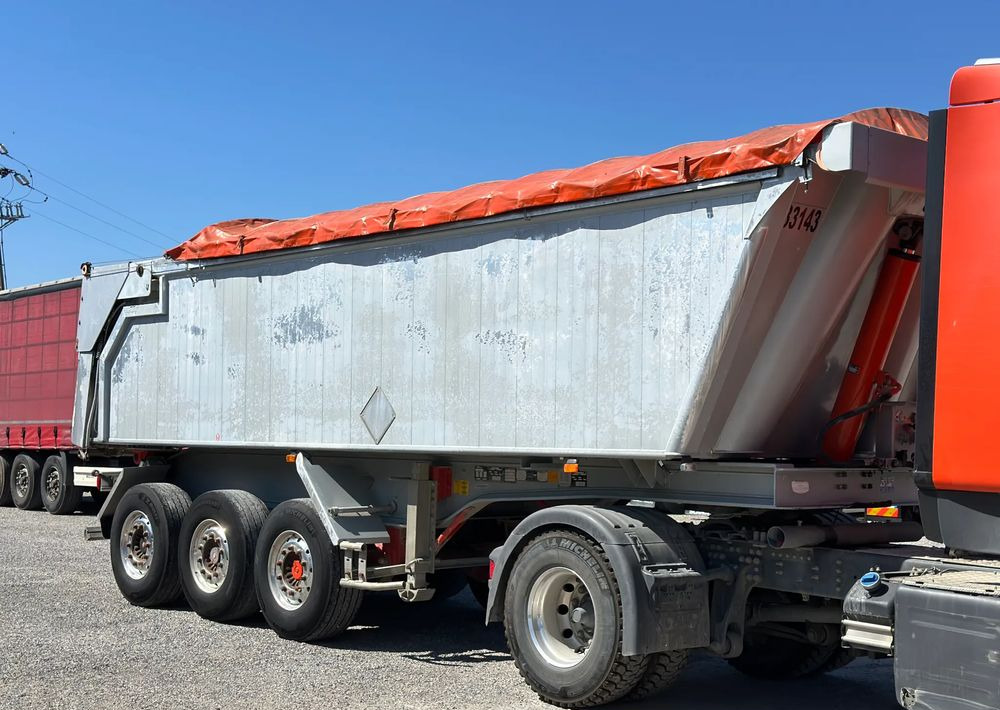 Benalu 25 m3 OSIE SAF HYDRAULICZNA KLAPA ELEKRYCZNY DACH - Самосвал полуремарке: снимка 1 Benalu 25 m3 OSIE SAF HYDRAULICZNA KLAPA ELEKRYCZNY DACH - Самосвал полуремарке: снимка 1