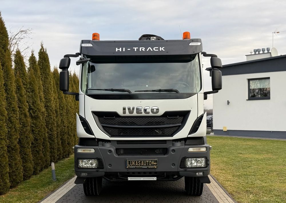 Iveco TRAKKER 450 6X4 PODWÓJNA HYDRO-BURTA HIAB 104 - Камион с кран, Самосвал камион: снимка 4 Iveco TRAKKER 450 6X4 PODWÓJNA HYDRO-BURTA HIAB 104 - Камион с кран, Самосвал камион: снимка 4