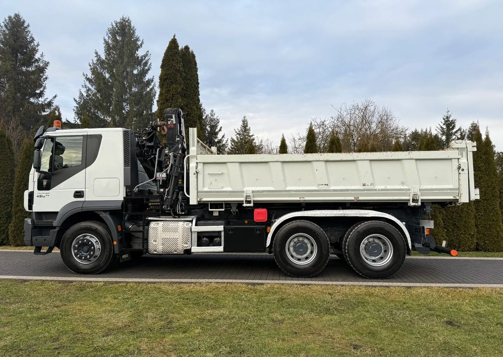 Iveco TRAKKER 450 6X4 PODWÓJNA HYDRO-BURTA HIAB 104 - Самосвал камион: снимка 5 Iveco TRAKKER 450 6X4 PODWÓJNA HYDRO-BURTA HIAB 104 - Самосвал камион: снимка 5