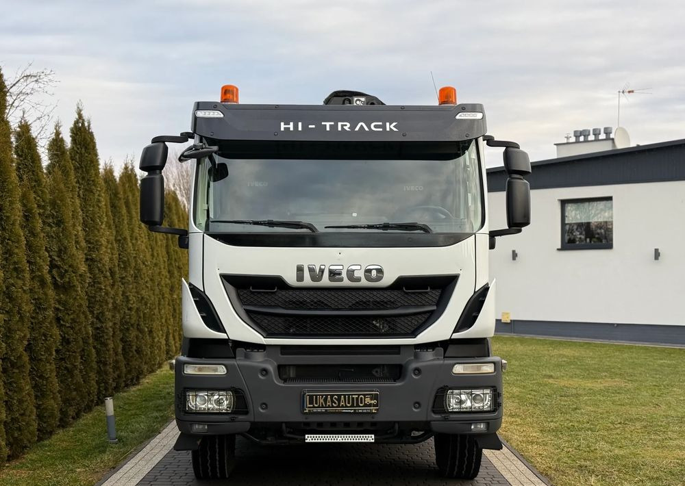 Iveco TRAKKER 450 6X4 PODWÓJNA HYDRO-BURTA HIAB 104 - Самосвал камион, Камион с кран: снимка 3 Iveco TRAKKER 450 6X4 PODWÓJNA HYDRO-BURTA HIAB 104 - Самосвал камион, Камион с кран: снимка 3