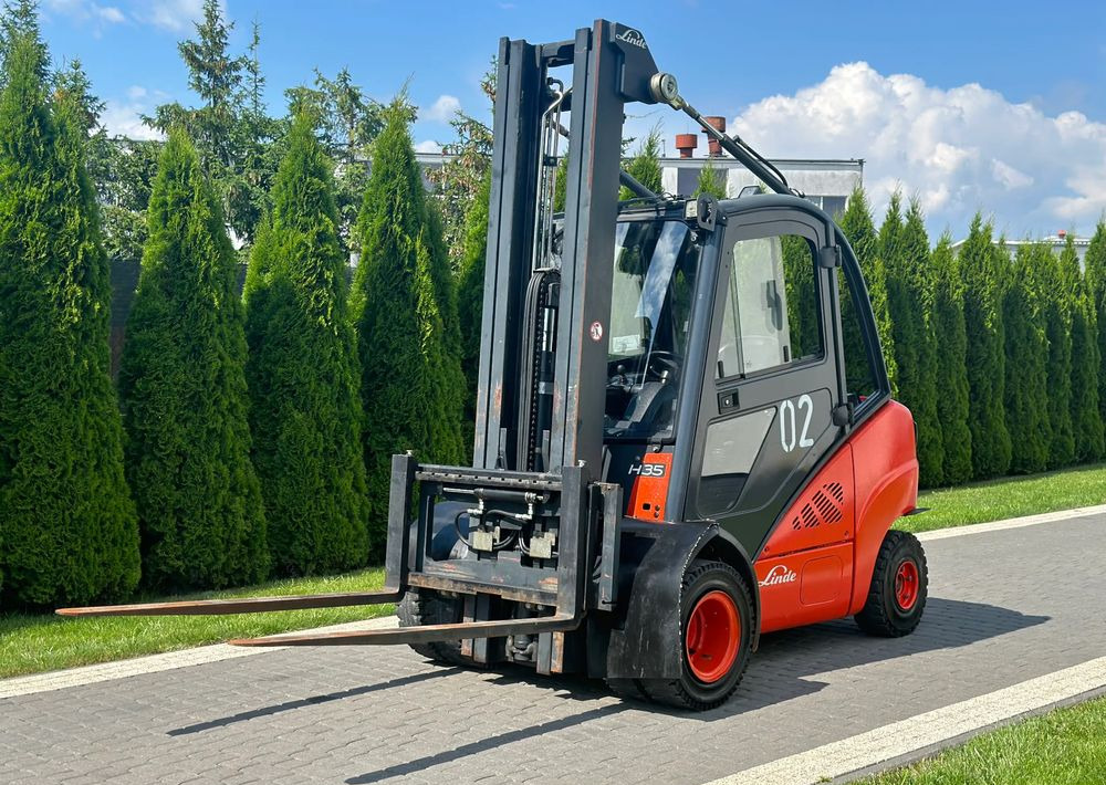 Linde H35T-01 - Мотокар: снимка 1 Linde H35T-01 - Мотокар: снимка 1