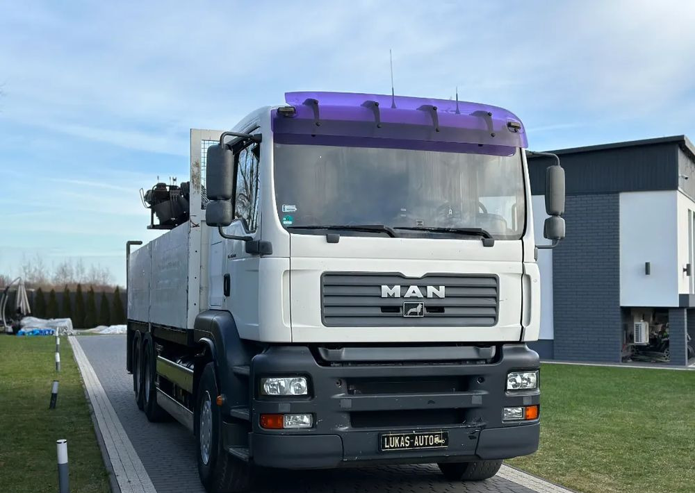 MAN TGA 24.410 6x4 HIAB MANUAL - Бордови камион, Камион с кран: снимка 4 MAN TGA 24.410 6x4 HIAB MANUAL - Бордови камион, Камион с кран: снимка 4