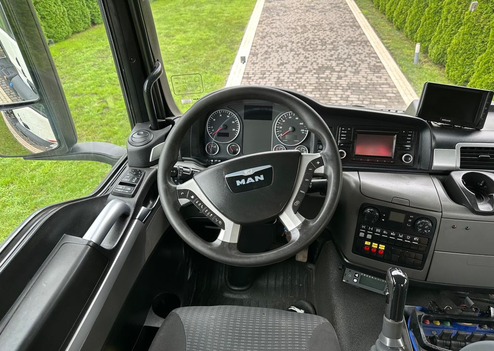 Самосвал камион MAN TGS 440 / 8x4 / HMF 1530 / HYDROBURTA: снимка 9