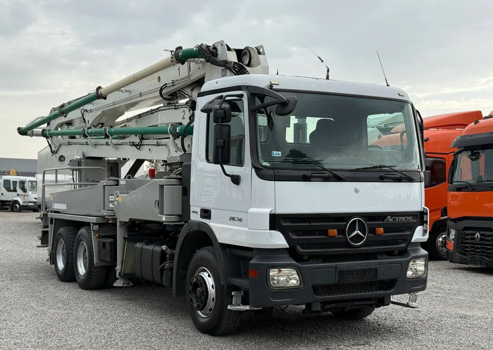 Mercedes-Benz ACTROS 2636 6X4 36 M WAITZINGER - Бетон помпа: снимка 3 Mercedes-Benz ACTROS 2636 6X4 36 M WAITZINGER - Бетон помпа: снимка 3