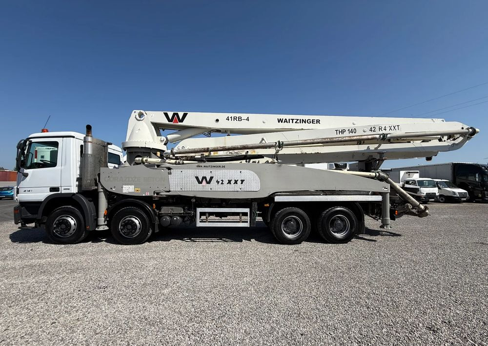 Mercedes-Benz ACTROS 4141 8X4 42 M GOTOWA DO PRACY - Бетон помпа: снимка 5 Mercedes-Benz ACTROS 4141 8X4 42 M GOTOWA DO PRACY - Бетон помпа: снимка 5