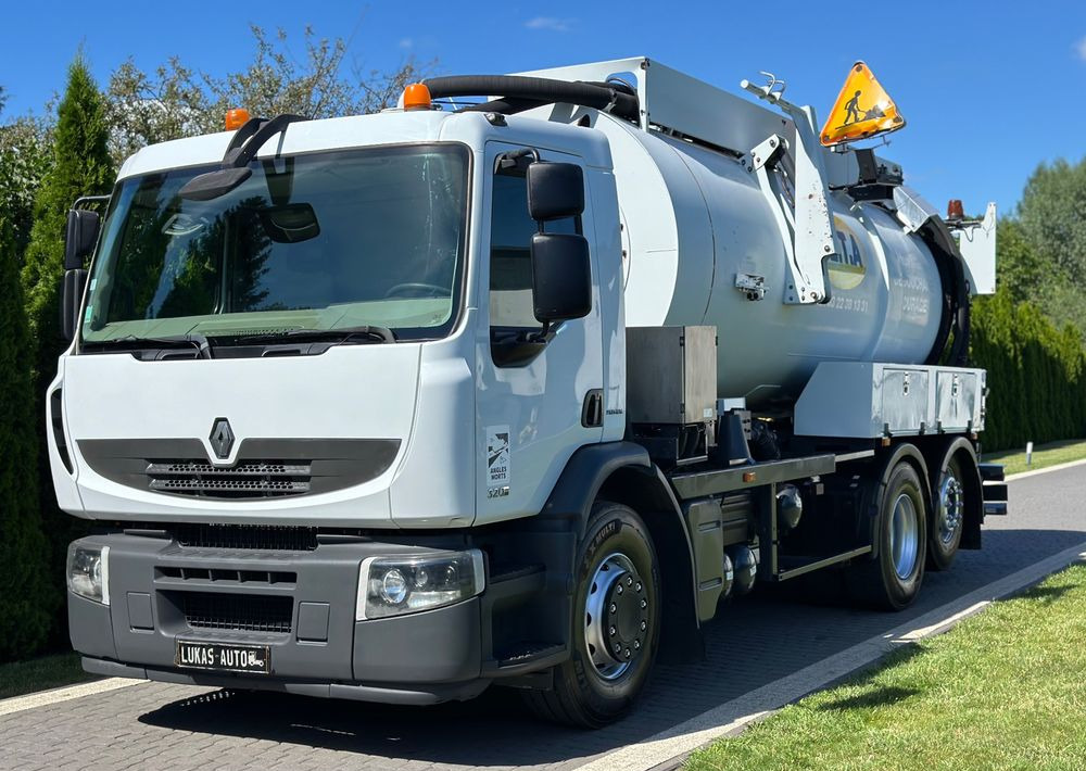 Renault PREMIUM 320 WUKO 6X2 RIVARD 14m3 - Каналопочистваща машина: снимка 1 Renault PREMIUM 320 WUKO 6X2 RIVARD 14m3 - Каналопочистваща машина: снимка 1