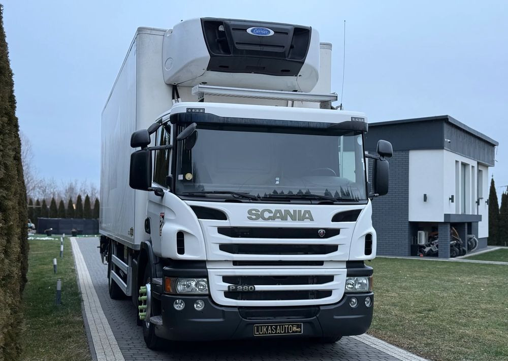 Scania P 280 CHEREAU CARRIER HAKÓWKA - Рефрижератор камион: снимка 4 Scania P 280 CHEREAU CARRIER HAKÓWKA - Рефрижератор камион: снимка 4