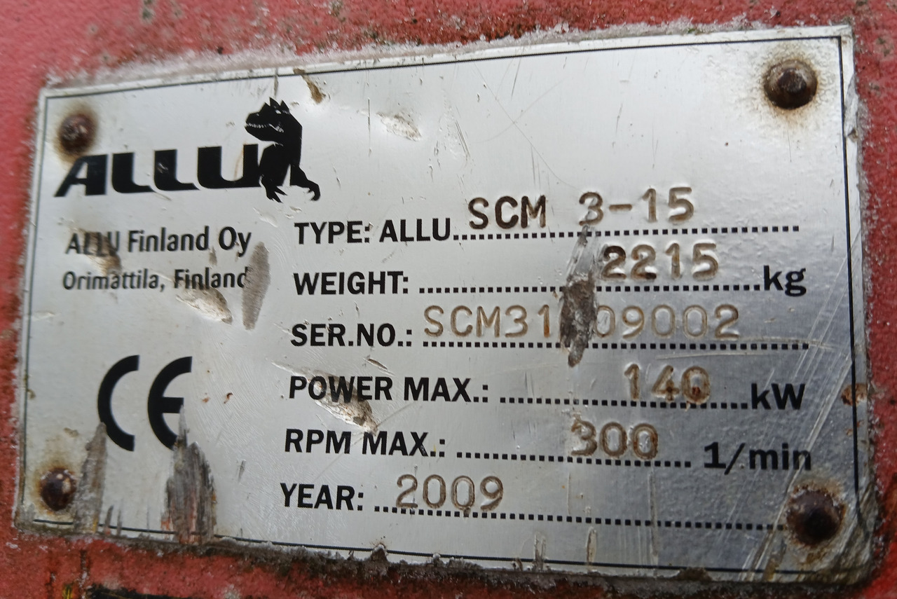 Allu SCM 3-15 - Кофа за сортиране за Багер: снимка 3 Allu SCM 3-15 - Кофа за сортиране за Багер: снимка 3
