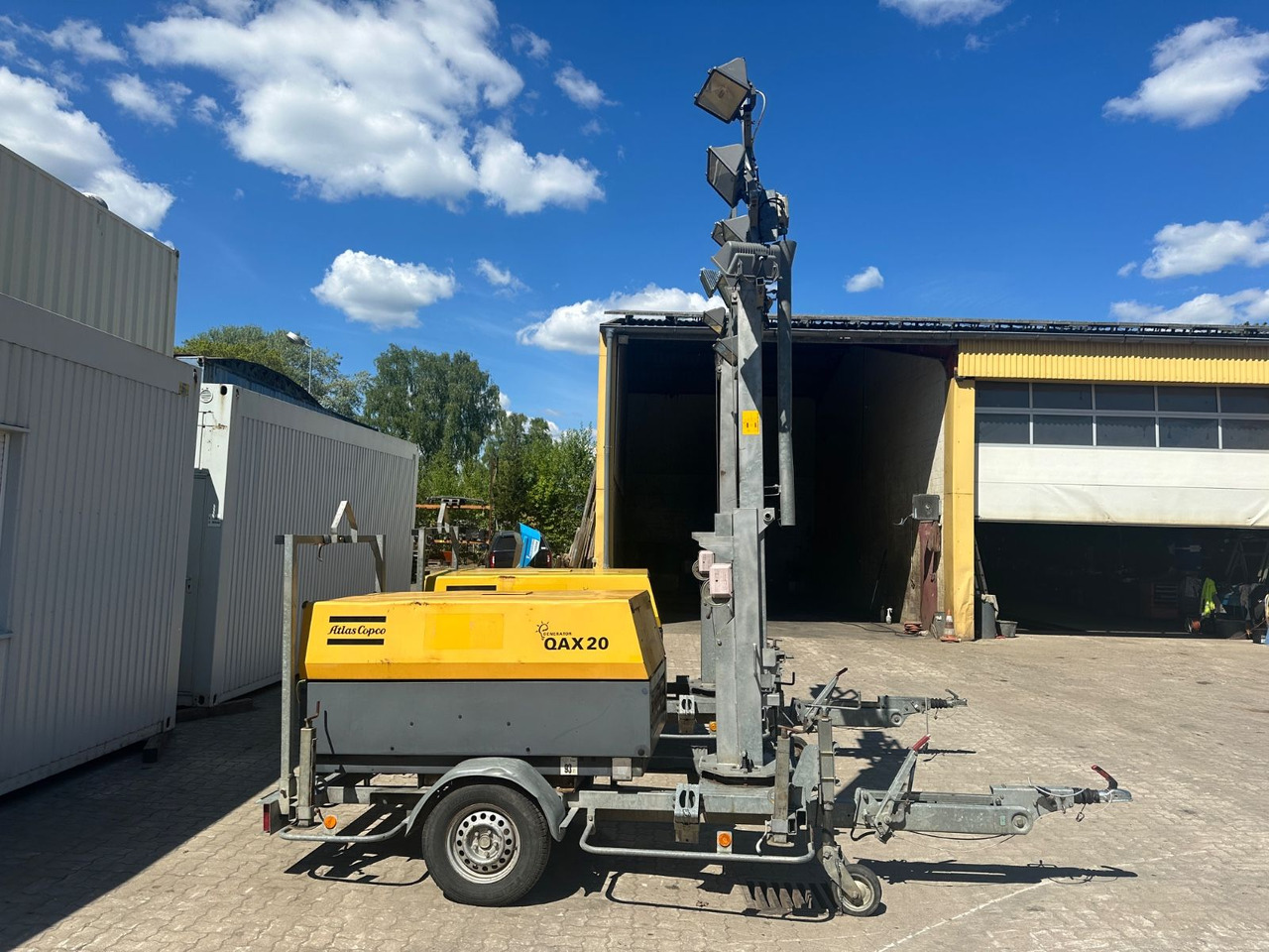 Atlas Copco QAX20 Generator / Lichtgiraffe / TÜV 02/2026 - Електрогенератор: снимка 2 Atlas Copco QAX20 Generator / Lichtgiraffe / TÜV 02/2026 - Електрогенератор: снимка 2