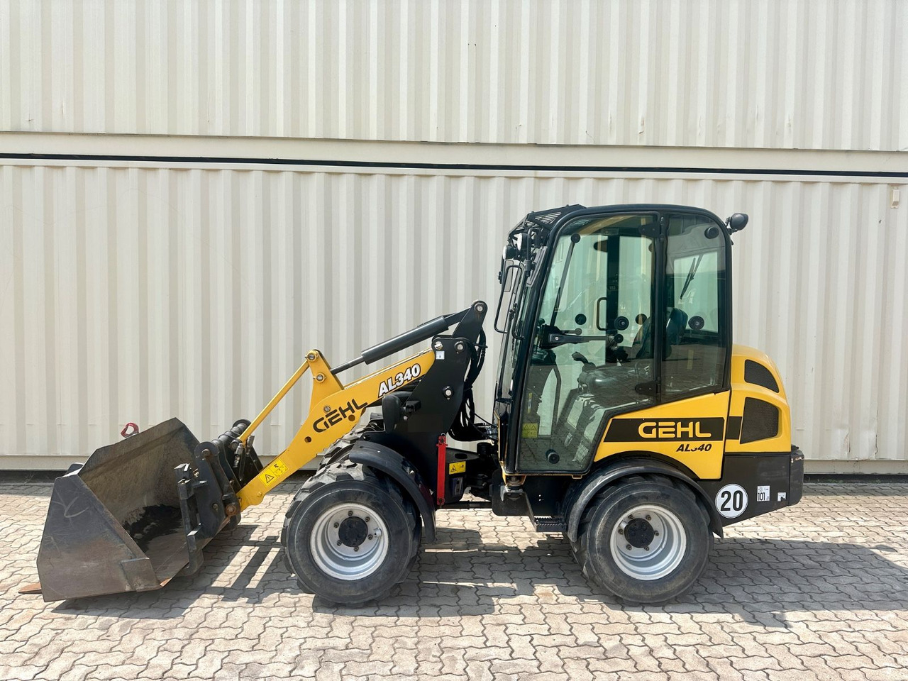 Gehl AL340 / 2020 BJ / 464 H / Schaufel + Gabel - Колесен товарач: снимка 1 Gehl AL340 / 2020 BJ / 464 H / Schaufel + Gabel - Колесен товарач: снимка 1