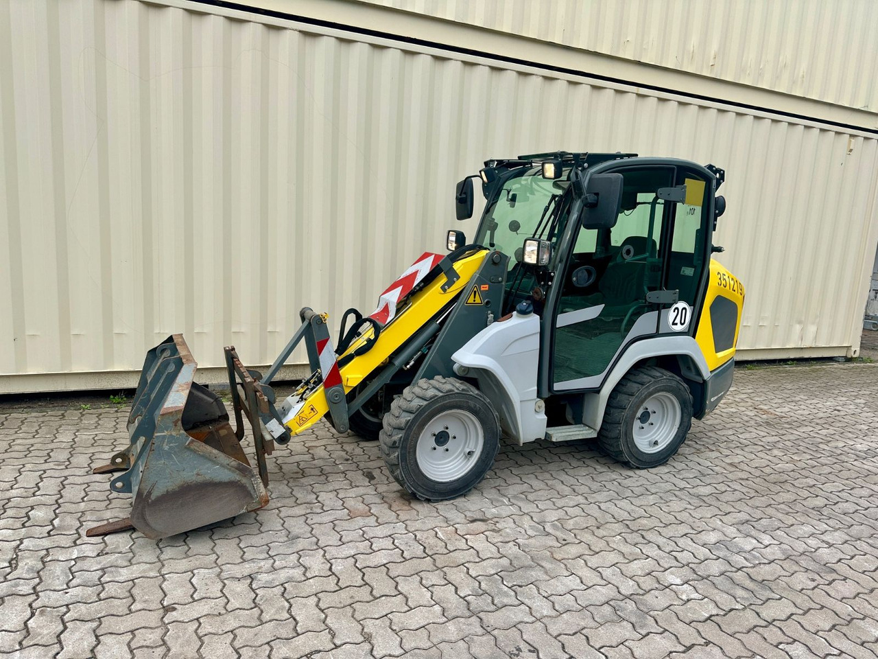 Kramer 5035 / 2021 BJ / 951 H / Schaufel + Gabel - Колесен товарач: снимка 1 Kramer 5035 / 2021 BJ / 951 H / Schaufel + Gabel - Колесен товарач: снимка 1
