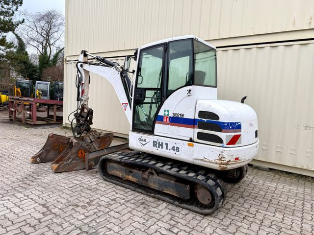 O & K RH1.48 / 4.680 KG / Greifer + 3 x Löffel - Мини багер: снимка 3 O & K RH1.48 / 4.680 KG / Greifer + 3 x Löffel - Мини багер: снимка 3