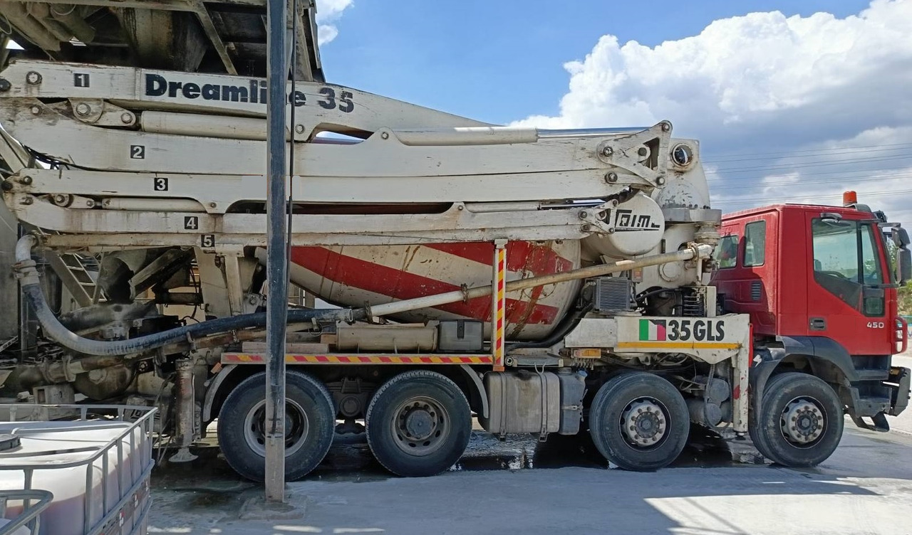 IVECO TRAKKER 450 COIME 35 - Бетон помпа: снимка 4 IVECO TRAKKER 450 COIME 35 - Бетон помпа: снимка 4