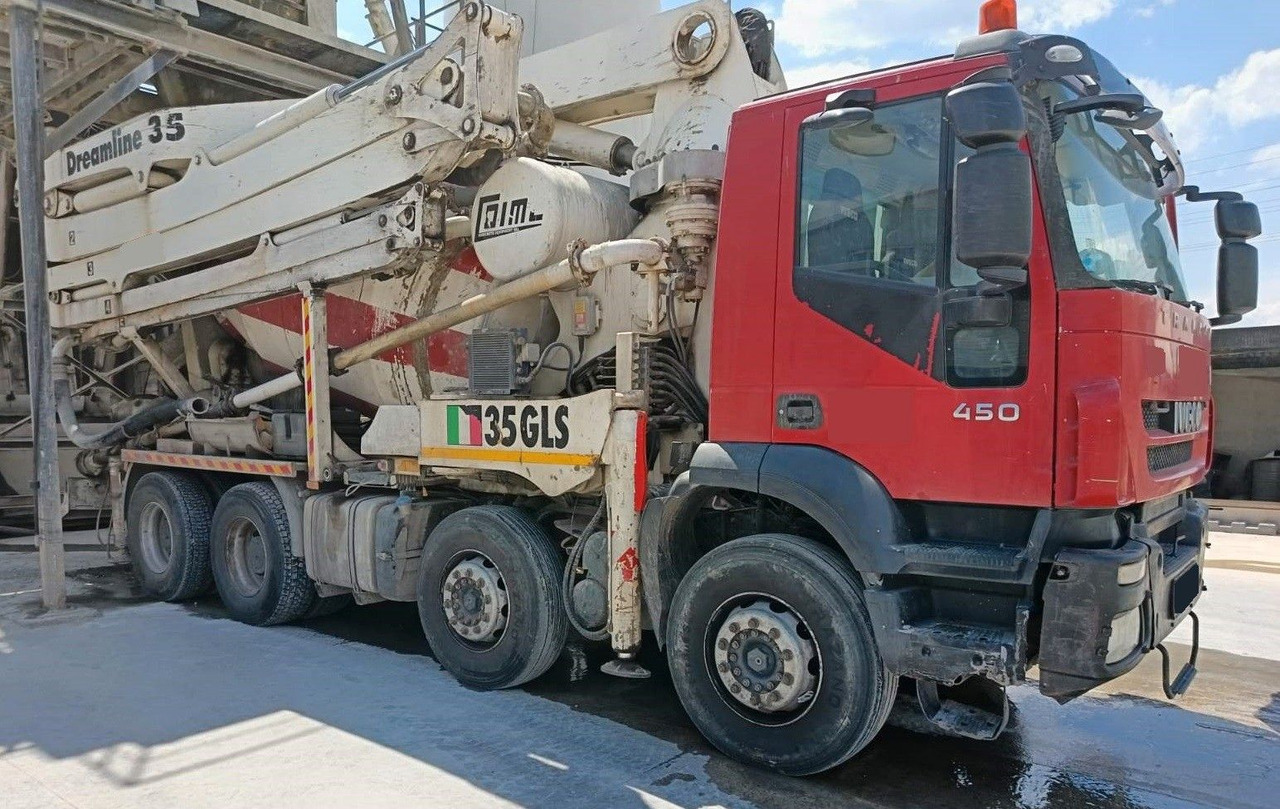 Iveco TRAKKER 450 COIME 35 - Бетон помпа: снимка 1 Iveco TRAKKER 450 COIME 35 - Бетон помпа: снимка 1