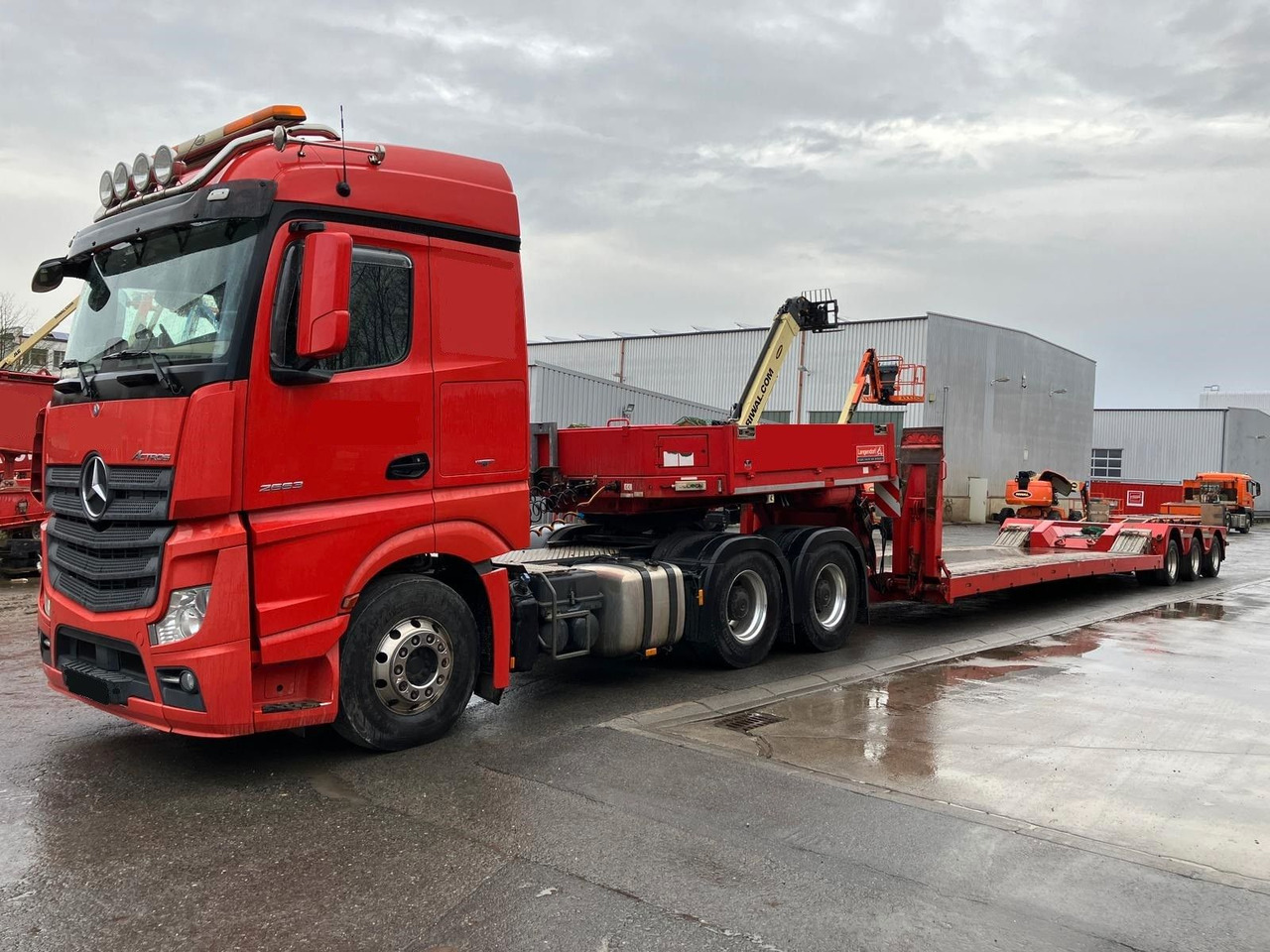 Mercedes-Benz Actros 2663 LS Langendorf SATAH30/54 - Камион: снимка 3 Mercedes-Benz Actros 2663 LS Langendorf SATAH30/54 - Камион: снимка 3