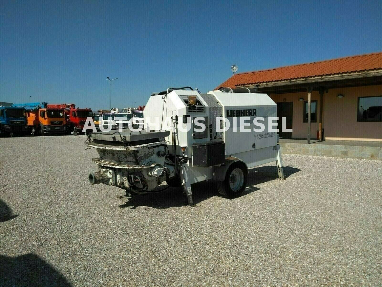 Liebherr THS 80 DH - Стационарна бетон помпа: снимка 4 Liebherr THS 80 DH - Стационарна бетон помпа: снимка 4