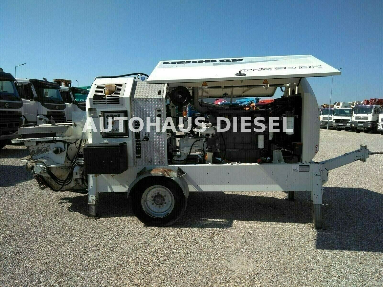 Liebherr THS 80 DH - Стационарна бетон помпа: снимка 5 Liebherr THS 80 DH - Стационарна бетон помпа: снимка 5