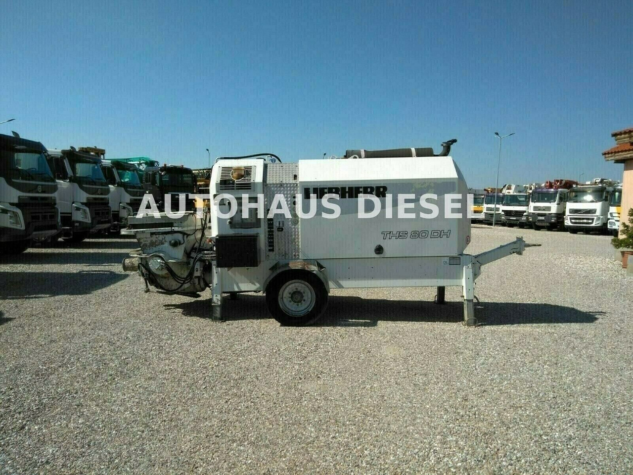Liebherr THS 80 DH - Стационарна бетон помпа: снимка 1 Liebherr THS 80 DH - Стационарна бетон помпа: снимка 1