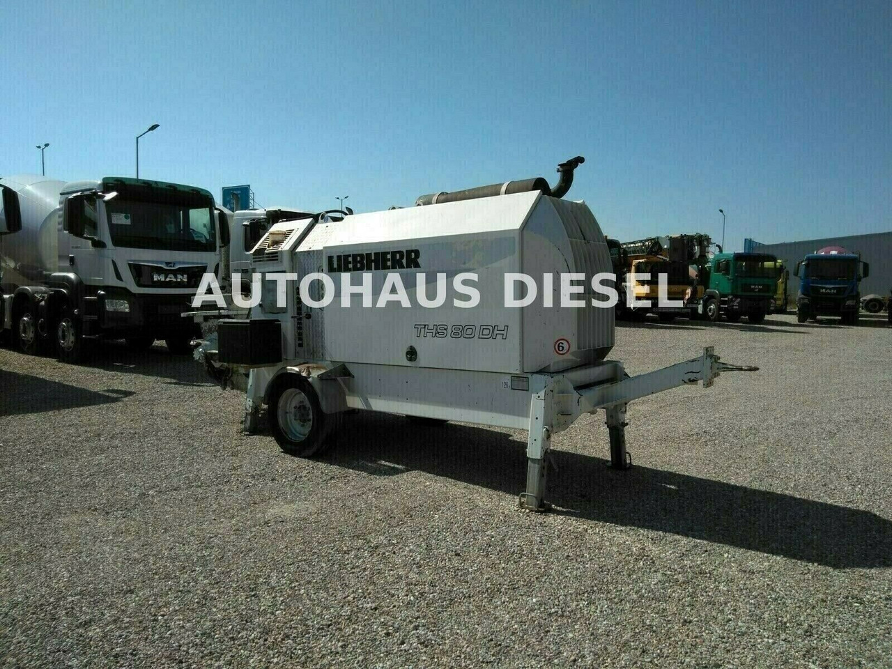 Liebherr THS 80 DH - Стационарна бетон помпа: снимка 2 Liebherr THS 80 DH - Стационарна бетон помпа: снимка 2