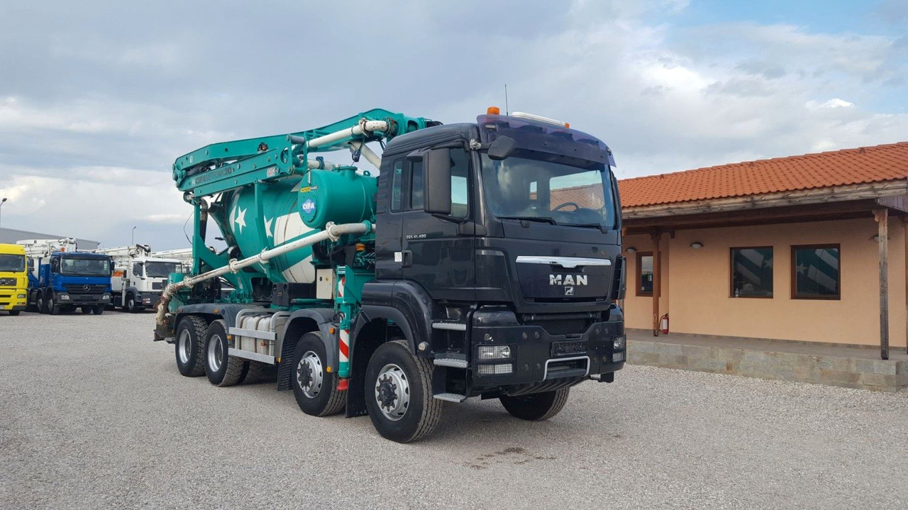 MAN TGS 41.480 - 8x6 mit CIFA MK-20 - Бетон помпа: снимка 1 MAN TGS 41.480 - 8x6 mit CIFA MK-20 - Бетон помпа: снимка 1