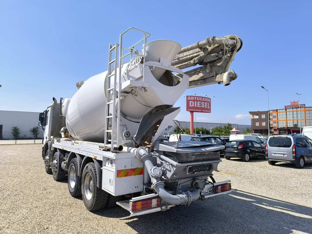 MERCEDES-BENZ ACTROS 3241 SCHWING FBP24 - Бетон помпа: снимка 5 MERCEDES-BENZ ACTROS 3241 SCHWING FBP24 - Бетон помпа: снимка 5