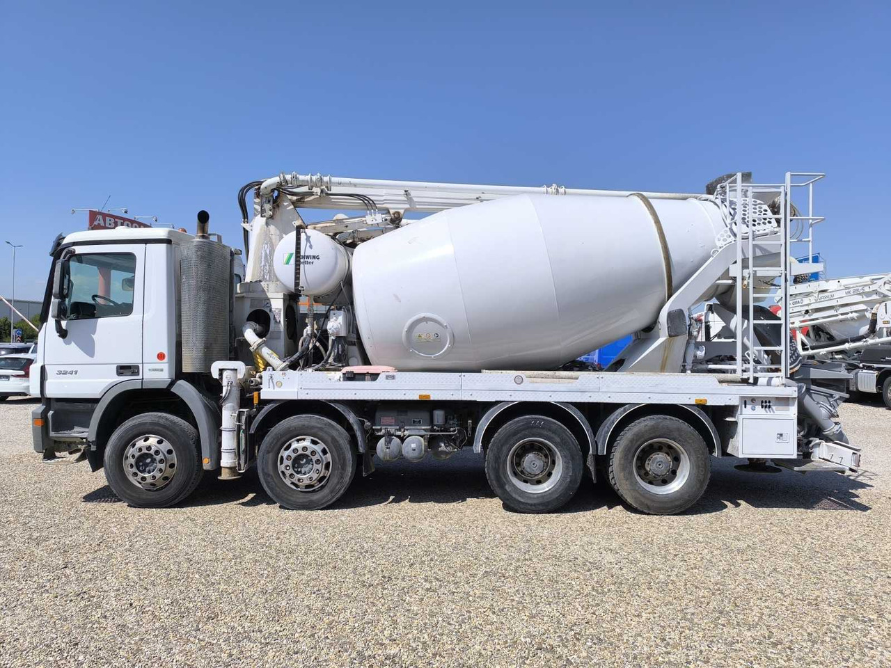 MERCEDES-BENZ ACTROS 3241 SCHWING FBP24 - Бетон помпа: снимка 4 MERCEDES-BENZ ACTROS 3241 SCHWING FBP24 - Бетон помпа: снимка 4