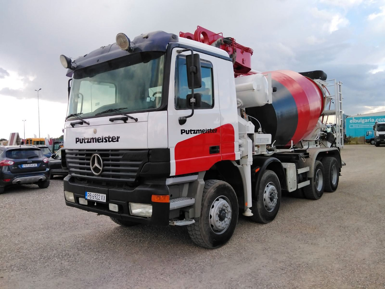 Mercedes-Benz ACTROS 3240 Putzmeister 26.67S - Миксер-помпа: снимка 3 Mercedes-Benz ACTROS 3240 Putzmeister 26.67S - Миксер-помпа: снимка 3