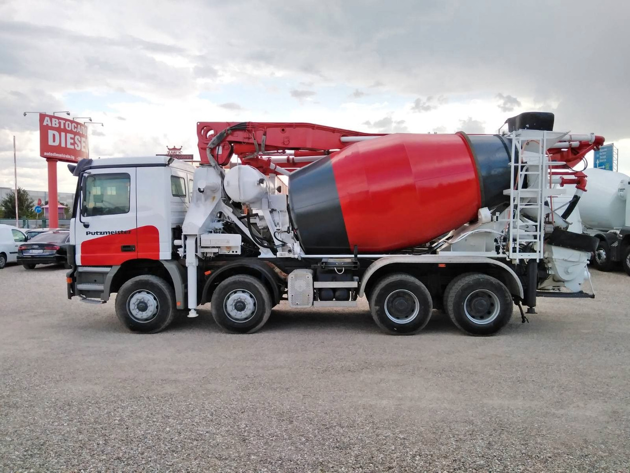 Mercedes-Benz ACTROS 3240 Putzmeister 26.67S - Бетон помпа: снимка 4 Mercedes-Benz ACTROS 3240 Putzmeister 26.67S - Бетон помпа: снимка 4