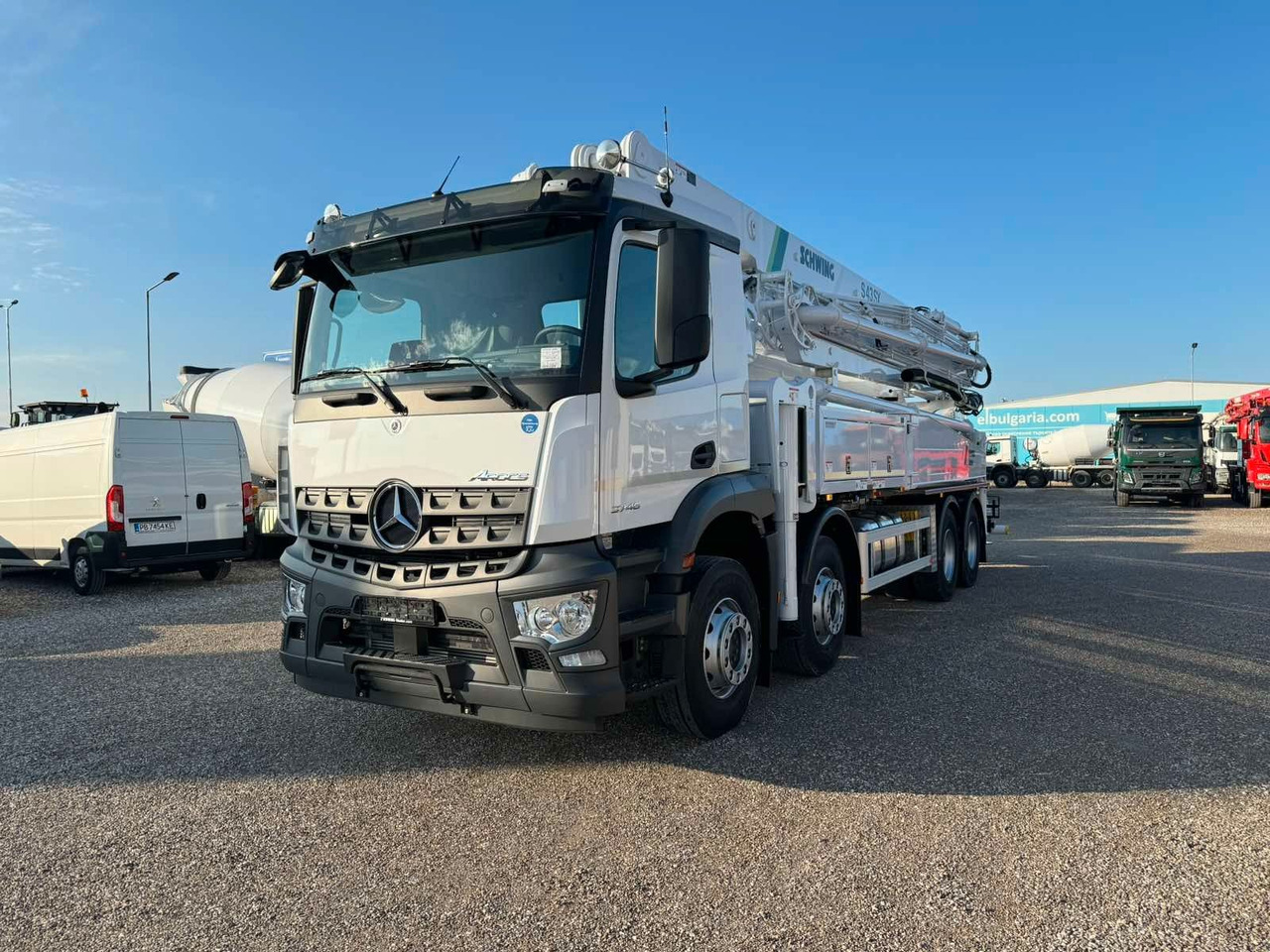 Mercedes-Benz AROCS 3746 SCHWING S43SX III - Бетон помпа: снимка 3 Mercedes-Benz AROCS 3746 SCHWING S43SX III - Бетон помпа: снимка 3