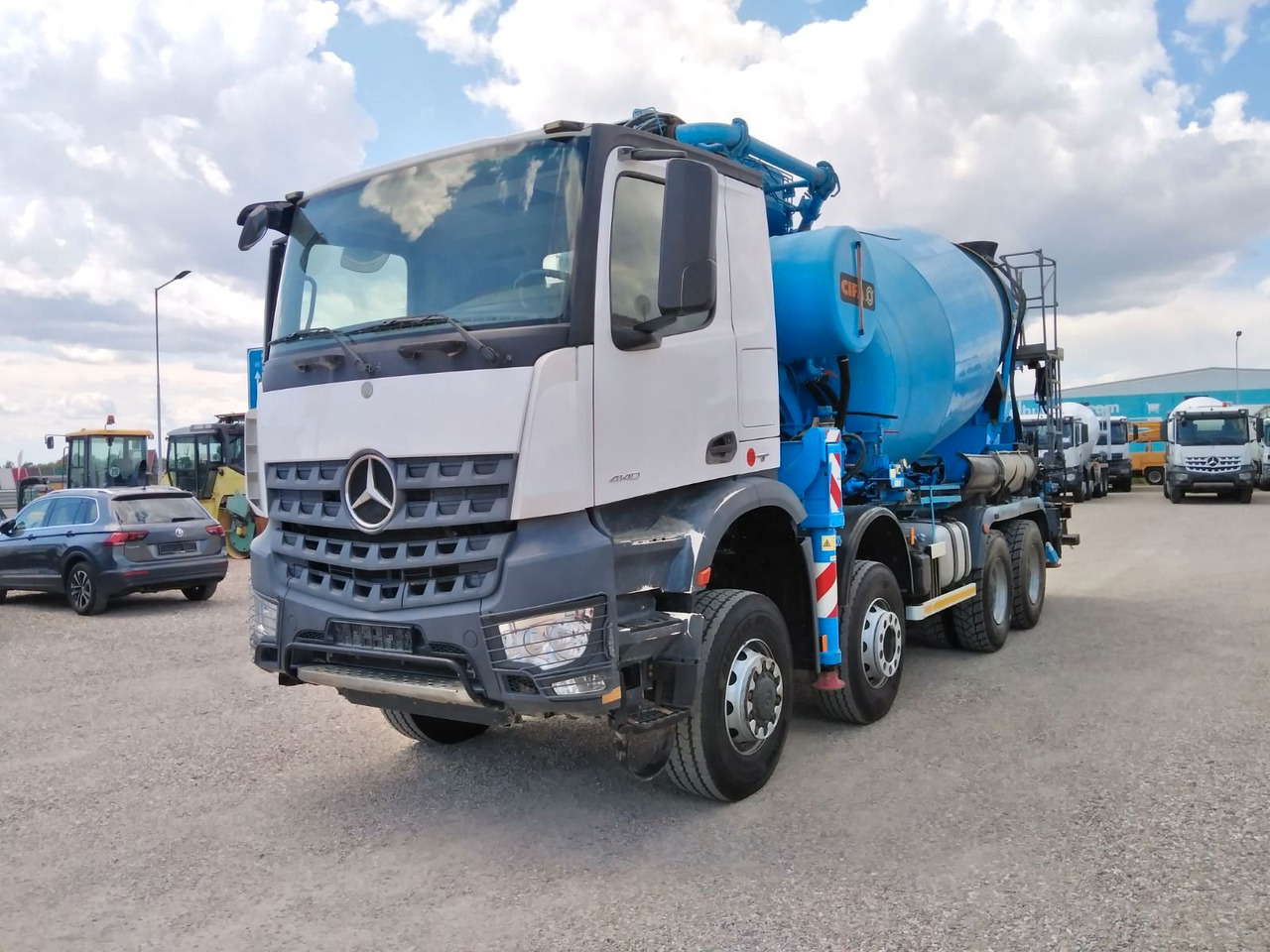 Mercedes-Benz AROCS 4140 CIFA MAGNUM MK28.4L 8X6 - Бетон помпа: снимка 3 Mercedes-Benz AROCS 4140 CIFA MAGNUM MK28.4L 8X6 - Бетон помпа: снимка 3