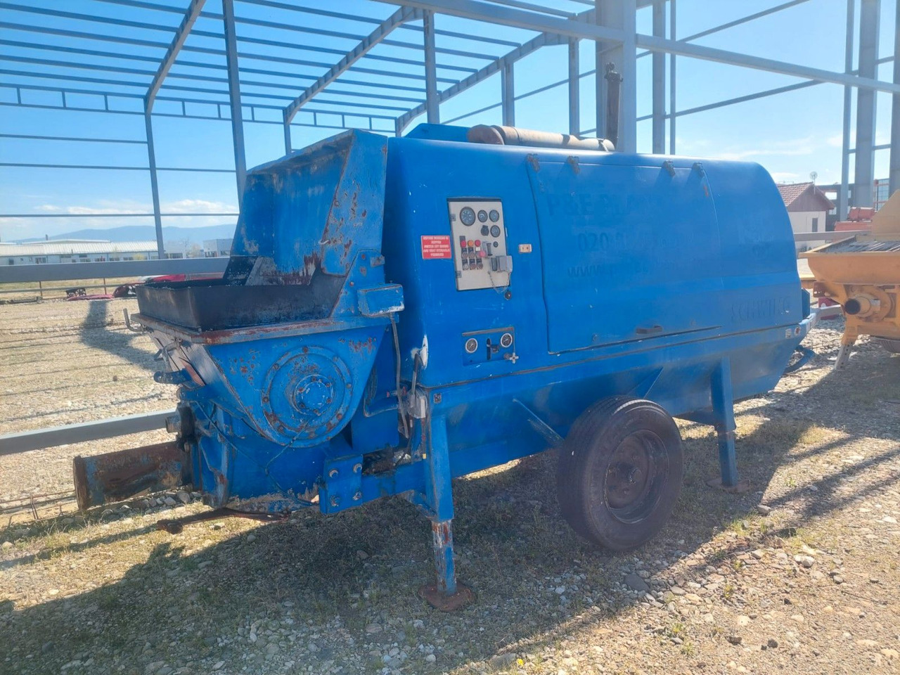 SCHWING BP2800D - Стационарна бетон помпа: снимка 3 SCHWING BP2800D - Стационарна бетон помпа: снимка 3