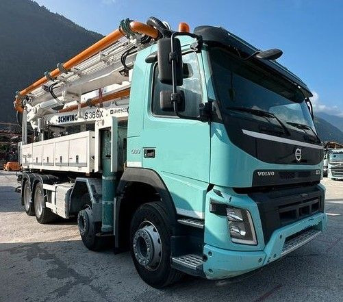 Volvo FMX 500 SCHWING S36SX - Бетон помпа: снимка 1 Volvo FMX 500 SCHWING S36SX - Бетон помпа: снимка 1