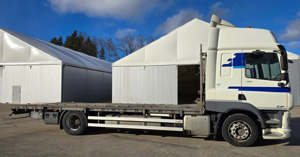 DAF CF 410 EURO 6 Laweta - Platforma super stan - Бордови камион: снимка 3 DAF CF 410 EURO 6 Laweta - Platforma super stan - Бордови камион: снимка 3