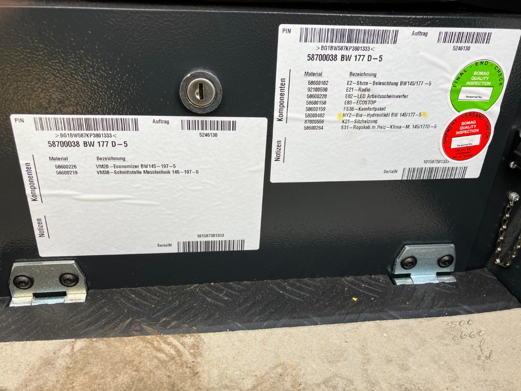 BOMAG DE BW 177 D-5 Stage V/Tier 4f - Валяк: снимка 3 BOMAG DE BW 177 D-5 Stage V/Tier 4f - Валяк: снимка 3