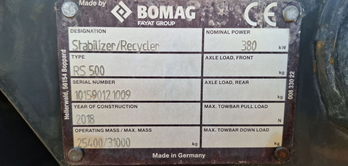 BOMAG DE RS 500 Stage IV/Tier 4f - Техника за слагане на асфалт: снимка 2 BOMAG DE RS 500 Stage IV/Tier 4f - Техника за слагане на асфалт: снимка 2