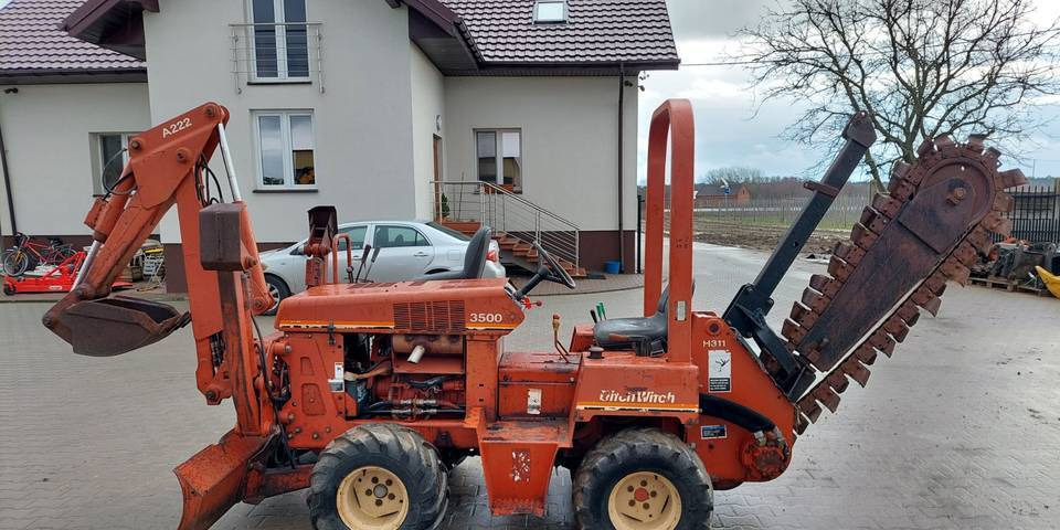 Koparka łańcuchowa Ditch Witch 3500DD - Каналокопател: снимка 1 Koparka łańcuchowa Ditch Witch 3500DD - Каналокопател: снимка 1