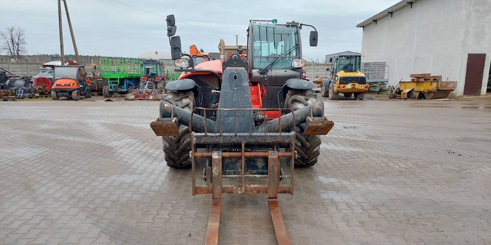 Телескопичен товарач Ładowarka teleskopowa Manitou MT1335 13m 3,5t 2014: снимка 7