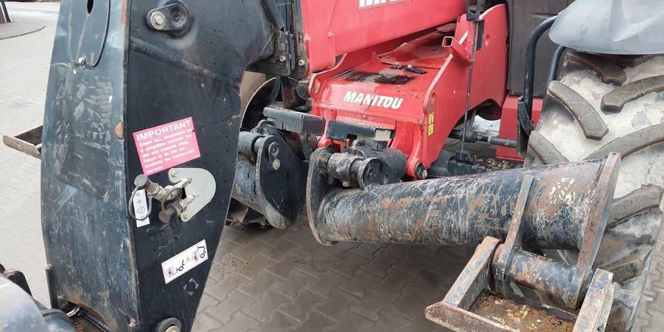 Телескопичен товарач Ładowarka teleskopowa Manitou MT1335 13m 3,5t 2014: снимка 8