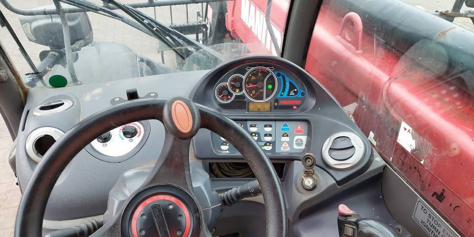 Телескопичен товарач Ładowarka teleskopowa Manitou MT1335 13m 3,5t 2014: снимка 12