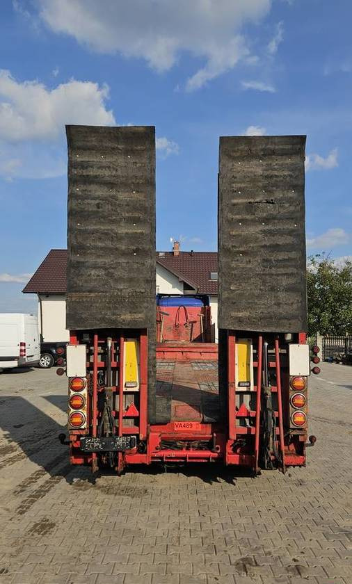 Нискорамна площадка полуремарке Naczepa niskopodwozie Bodex KIS3J DMC 47 ton: снимка 6