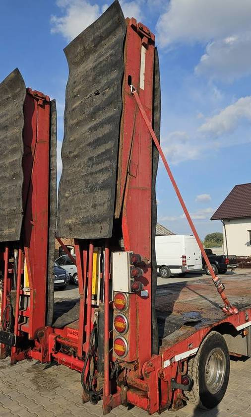 Нискорамна площадка полуремарке Naczepa niskopodwozie Bodex KIS3J DMC 47 ton: снимка 10