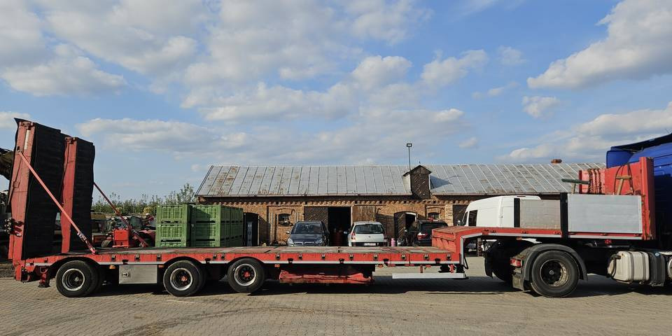 Naczepa niskopodwozie Bodex KIS3J DMC 47 ton - Нискорамна площадка полуремарке: снимка 1 Naczepa niskopodwozie Bodex KIS3J DMC 47 ton - Нискорамна площадка полуремарке: снимка 1