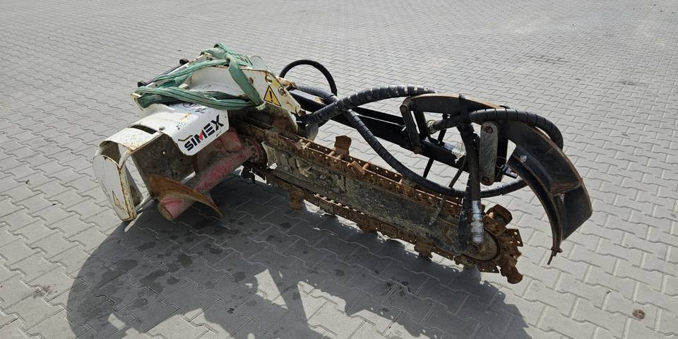 Koparka łańcuchowa Simex CHD120B do koparki kołowej/gąsienicowej - Прикачен инвентар за Строителна техника: снимка 4 Koparka łańcuchowa Simex CHD120B do koparki kołowej/gąsienicowej - Прикачен инвентар за Строителна техника: снимка 4