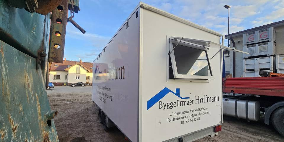 Przyczepa socjalna zarejestrowana prysznic WC kontener barak Scanvogn - Жилищен контейнер, Ремарке: снимка 3 Przyczepa socjalna zarejestrowana prysznic WC kontener barak Scanvogn - Жилищен контейнер, Ремарке: снимка 3