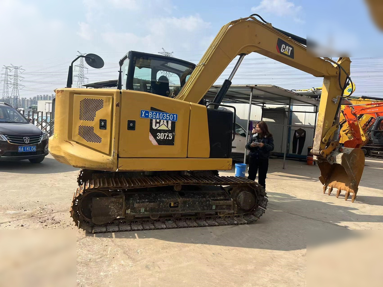 CATERPILLAR 307.5 - Верижен багер: снимка 3 CATERPILLAR 307.5 - Верижен багер: снимка 3